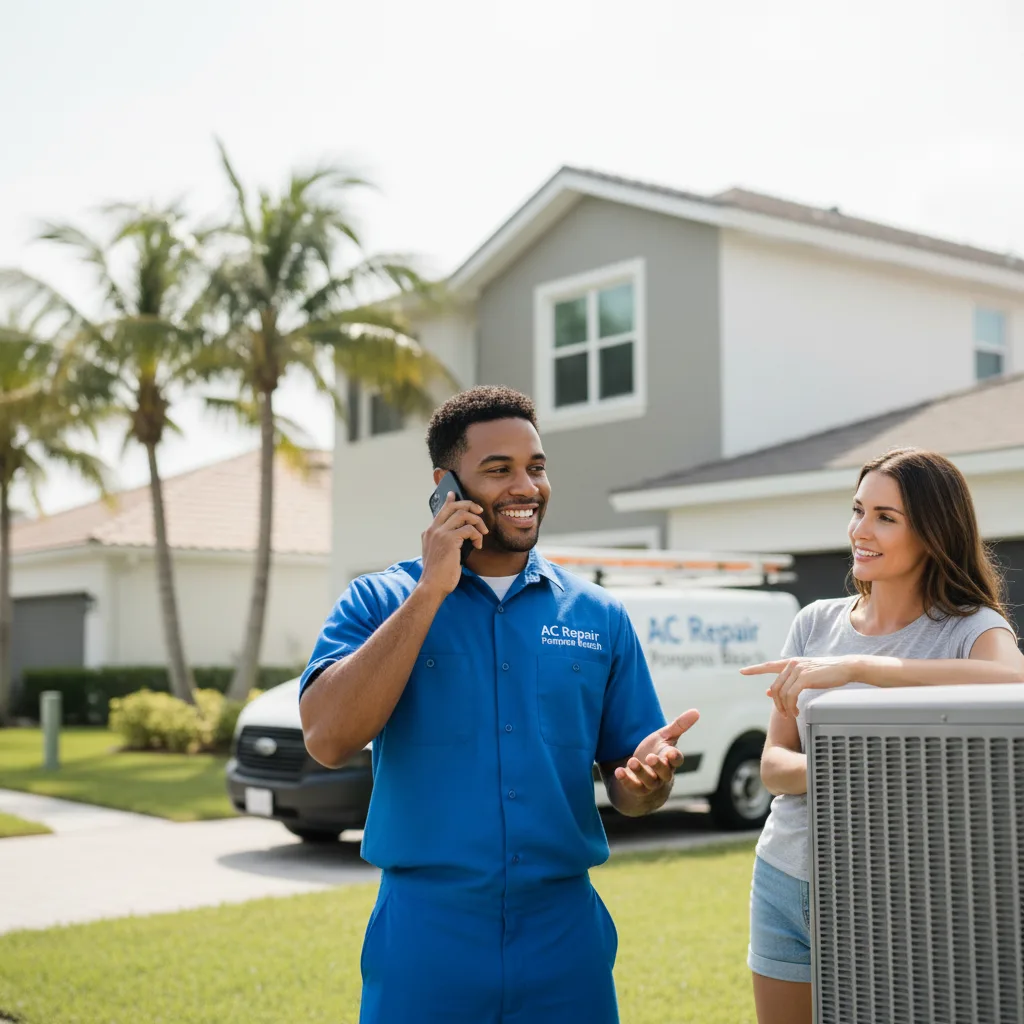AC Repair Pompano Beach customer support in Ottsville